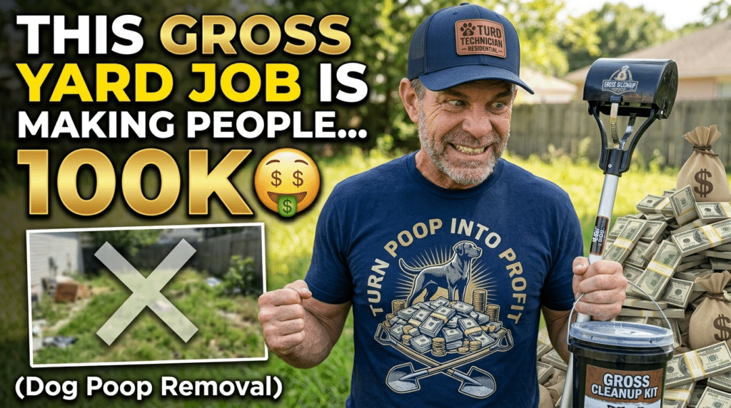 This Gross Yard Job Is Making People 100k