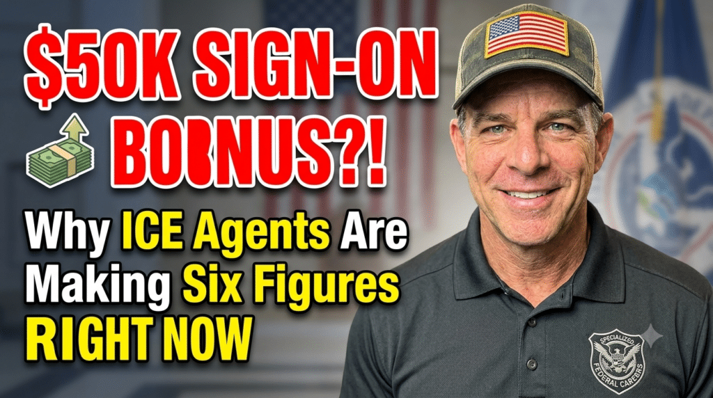 Why ICE Agents Are Making Six Figures Right Now