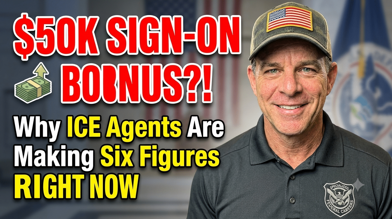 Why ICE Agents Are Making Six Figures Right Now