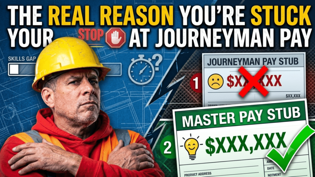 The Real Reason You're Stuck at Journeyman Pay