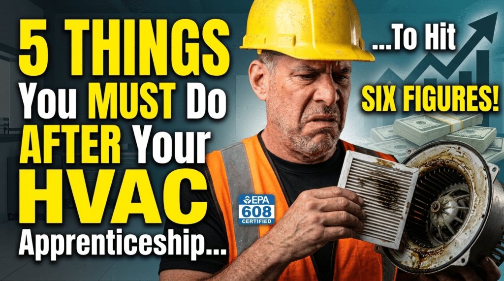HVAC Apprenticeship to Hit Six Figures