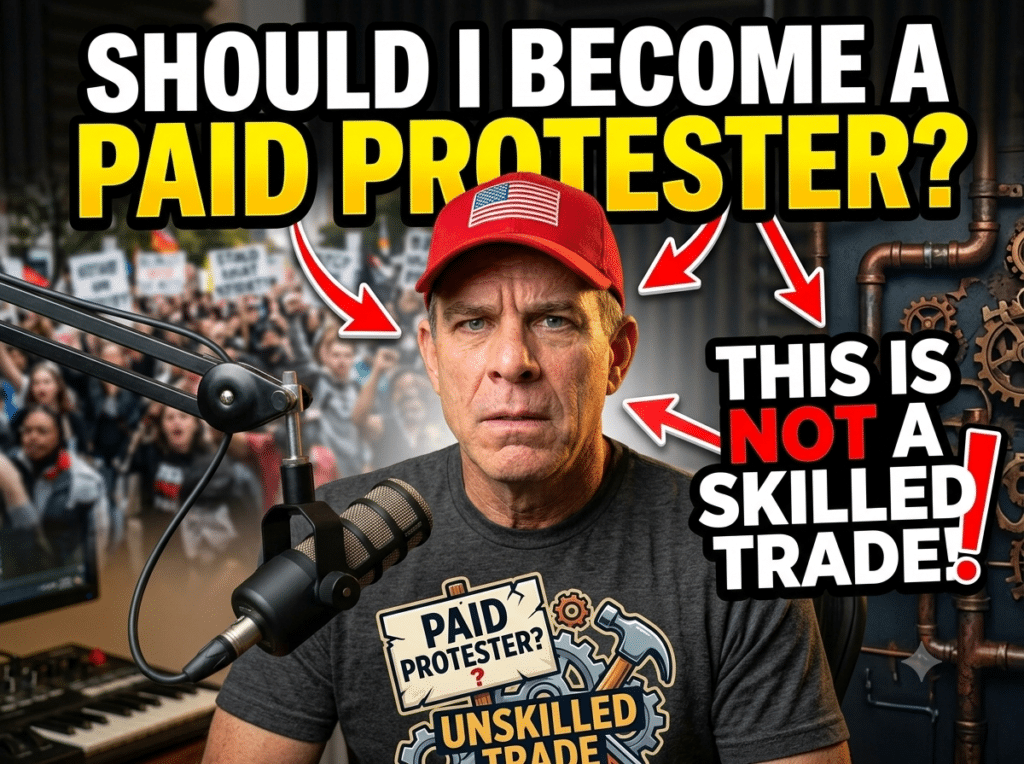 Should I Become A PAID PROTESTER