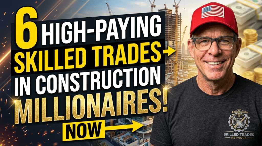 Skilled Trades in Construction That Are Creating Millionaires