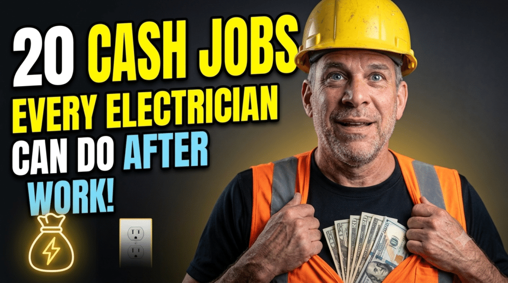 20 Cash Jobs Every Electrician Can Do After Work