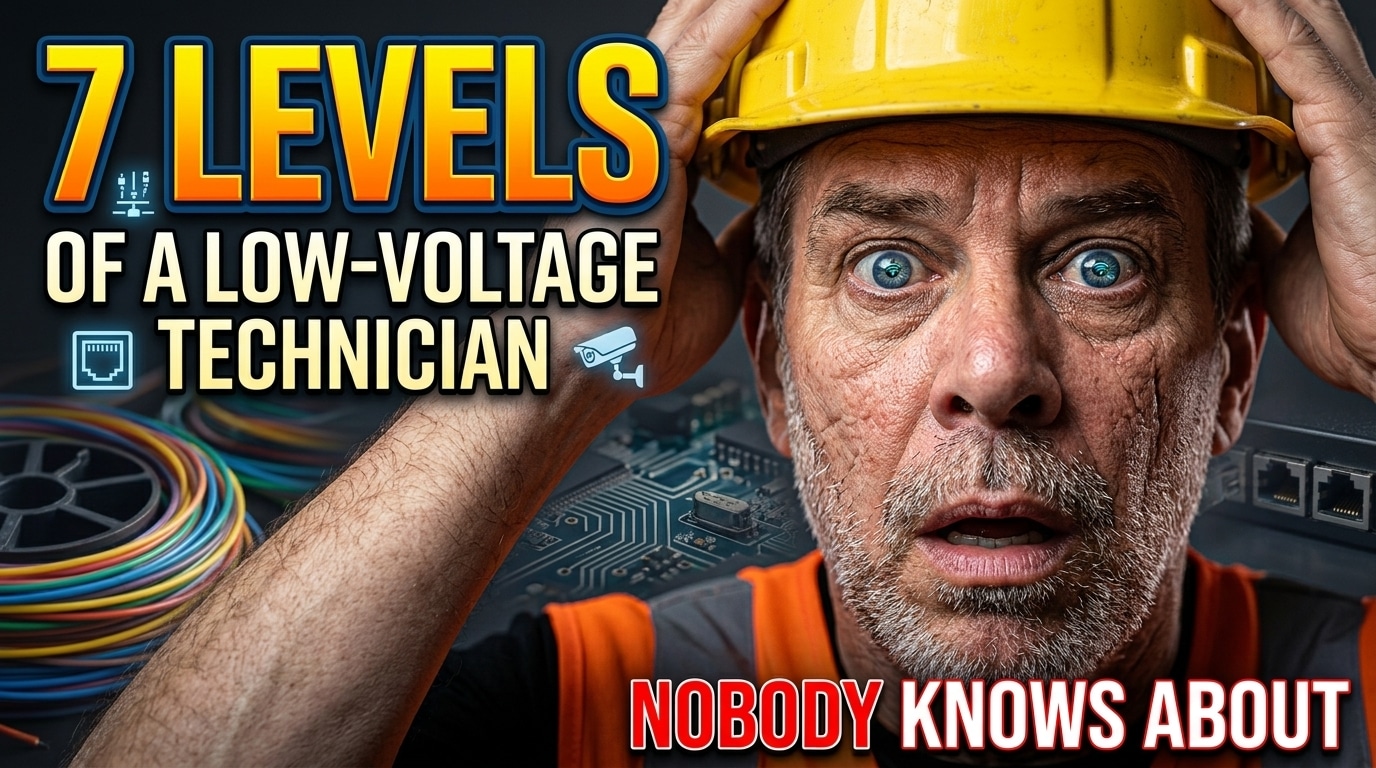 7 Levels of a Low-Voltage Technician