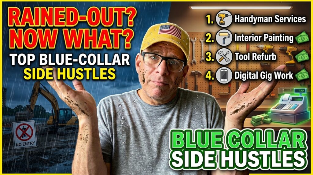 Blue Collar Side Hustles For Rained-Out Days