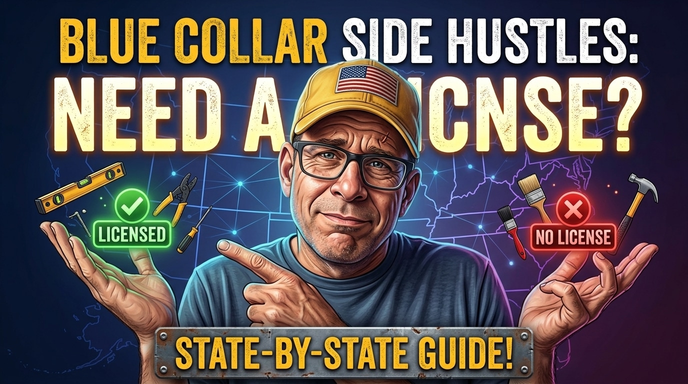 Do You Need A License For These Blue Collar Side Hustles