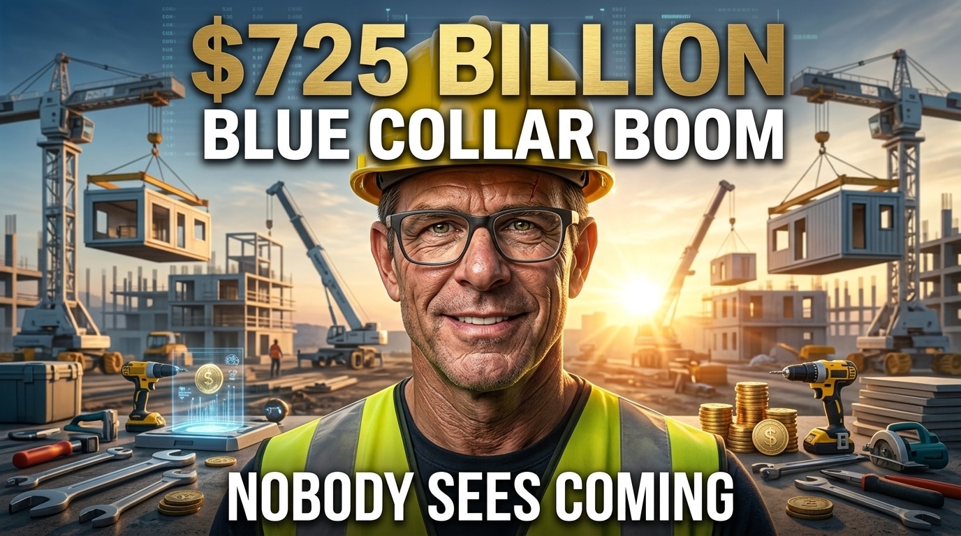 The $725 Billion Blue Collar Boom Nobody Sees Coming