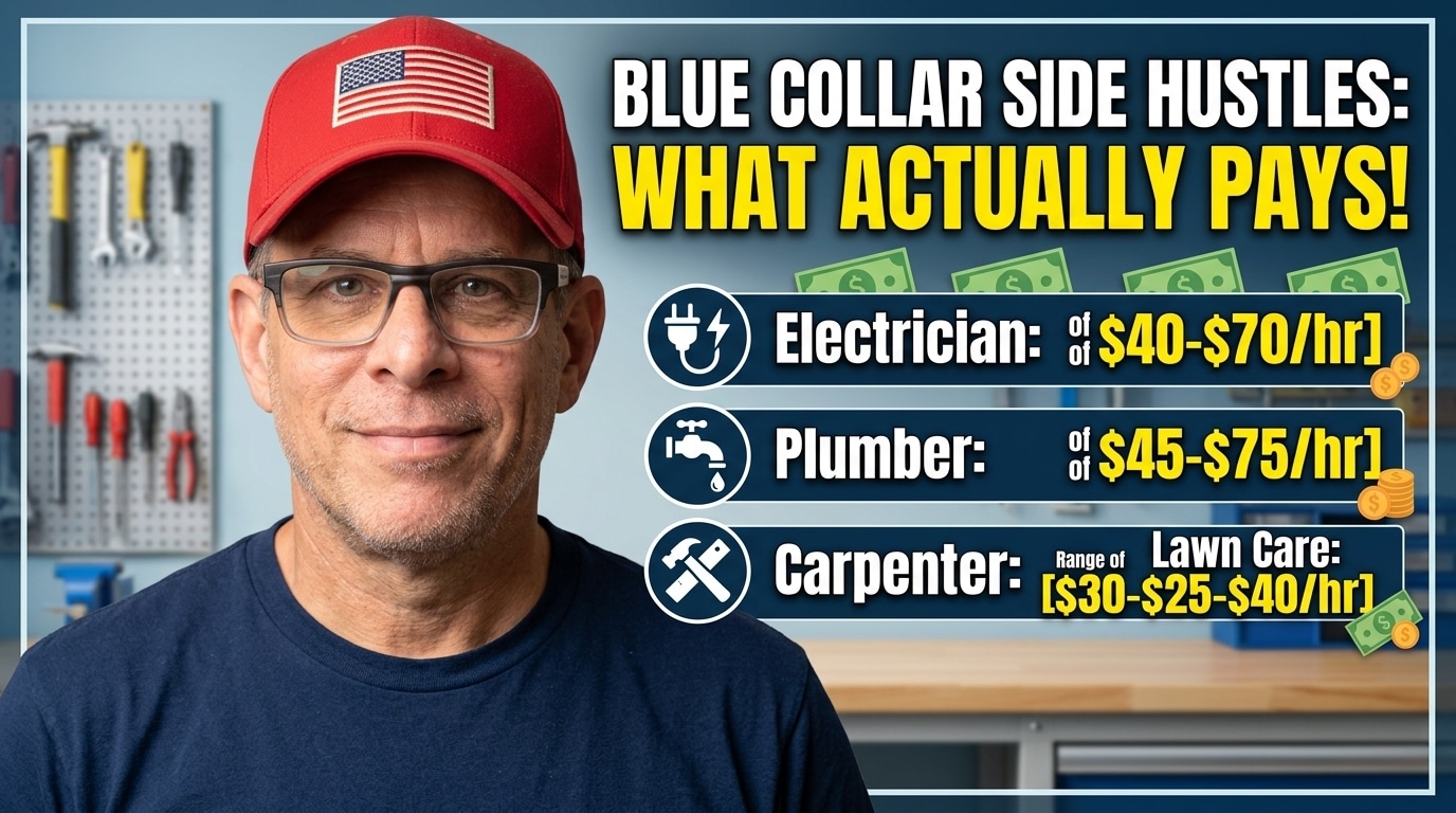 What Blue Collar Side Hustles Actually Pay
