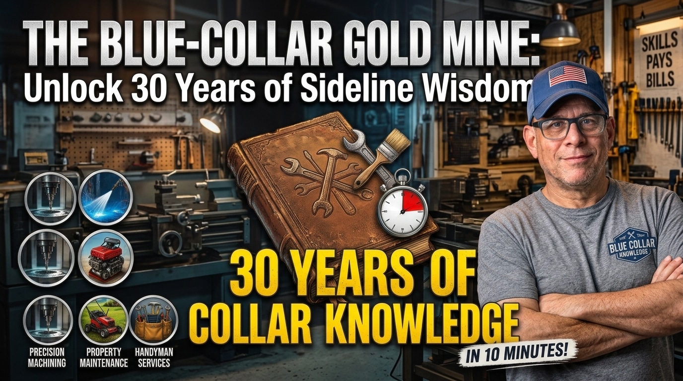 30 Years of Blue Collar Side Hustle Knowledge