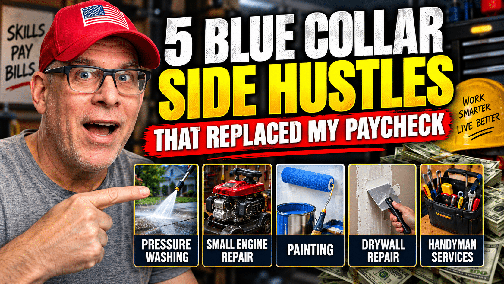 5 Blue Collar Side Hustles That REPLACED My Paycheck