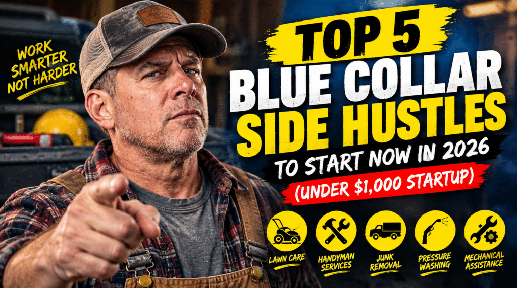 5 Blue Collar Side Hustles to Start Now in 202