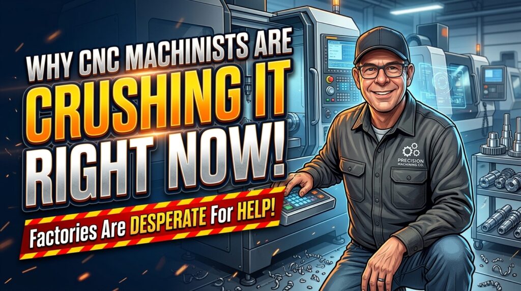 Why CNC Machinist Are CRUSHING It Right NOW