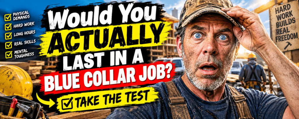 Would You ACTUALLY Last In A Blue Collar Job