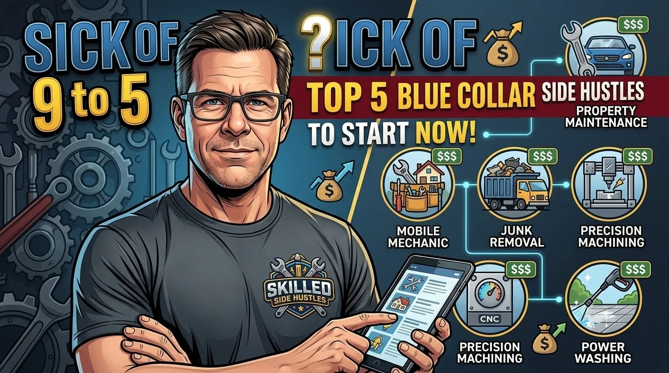 Top 5 Blue Collar Side Hustles To Start NOW