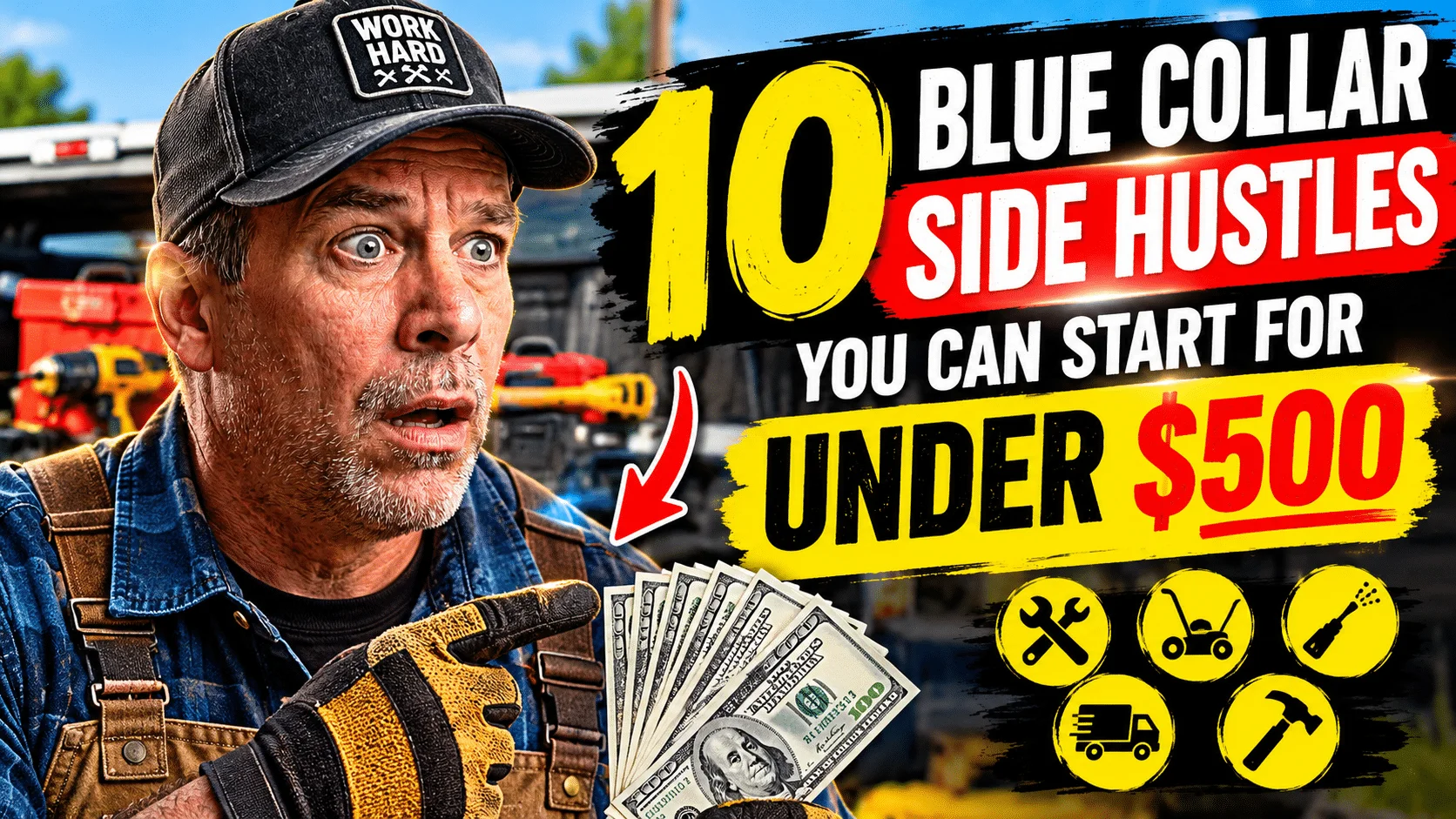 10 Blue Collar Side Hustles You Can Start for Under $500