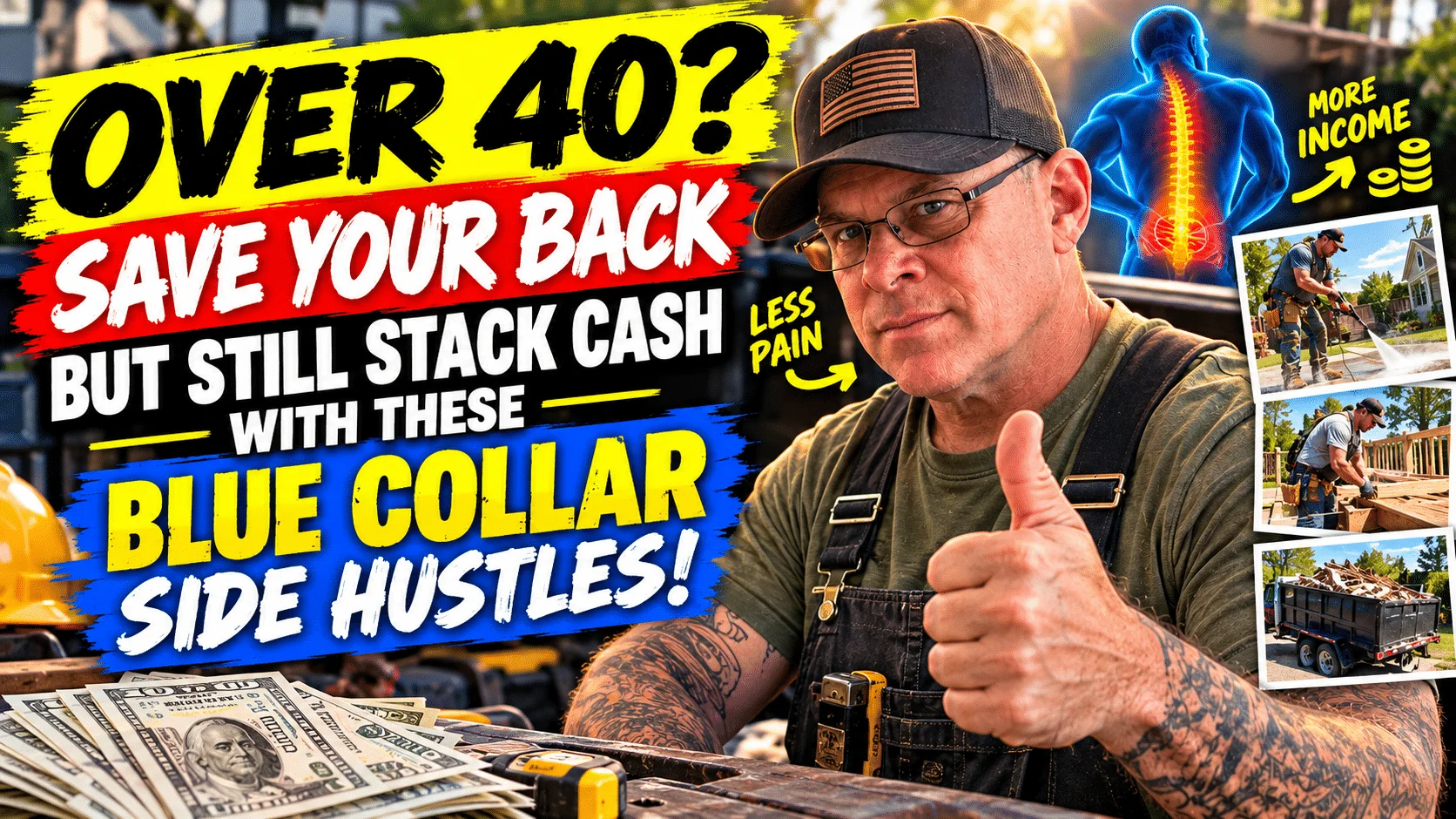 Save Your Back But Still Stack Cash With These Blue Collar Side Hustles