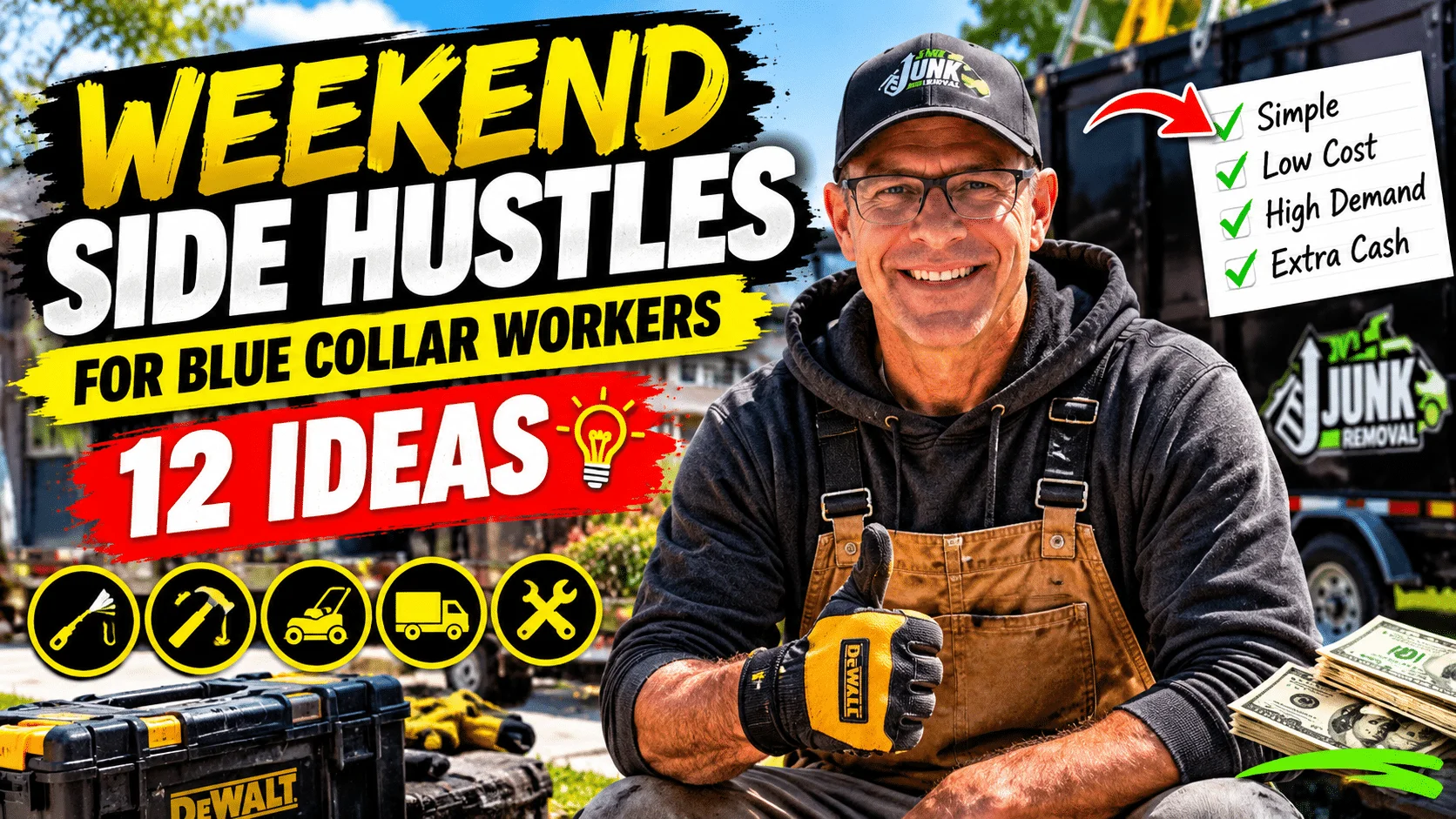 Weekend Side Hustles for Blue Collar Workers